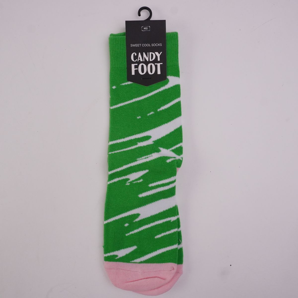 “Candy Foot’s Sweet Cool Socks: Fun Swirls & Soft Accents”