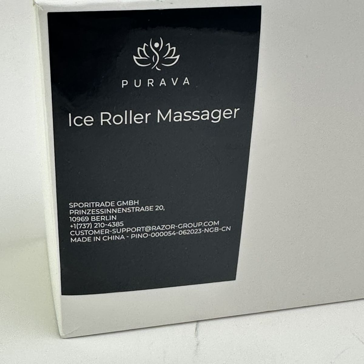 “PURAVA Ice Roller & Earbuds: Elevate Your Self-Care”